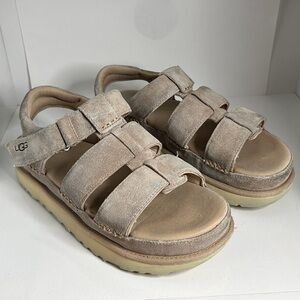 Ugg Women’s Goldenstar Strap Driftwood #1137890, Size 8.5